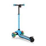 Електрическа Тротинетка Със Светещи Колела Globber E-Motion 4 Plus За Деца Над 6 Години - Светло Синя --- BebeMama