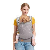 Ергономична Раница За Бебе Kinderkraft Nino, Confetti Grey --- BebeMama