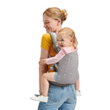 Ергономична Раница За Бебе Kinderkraft Nino, Confetti Grey --- BebeMama
