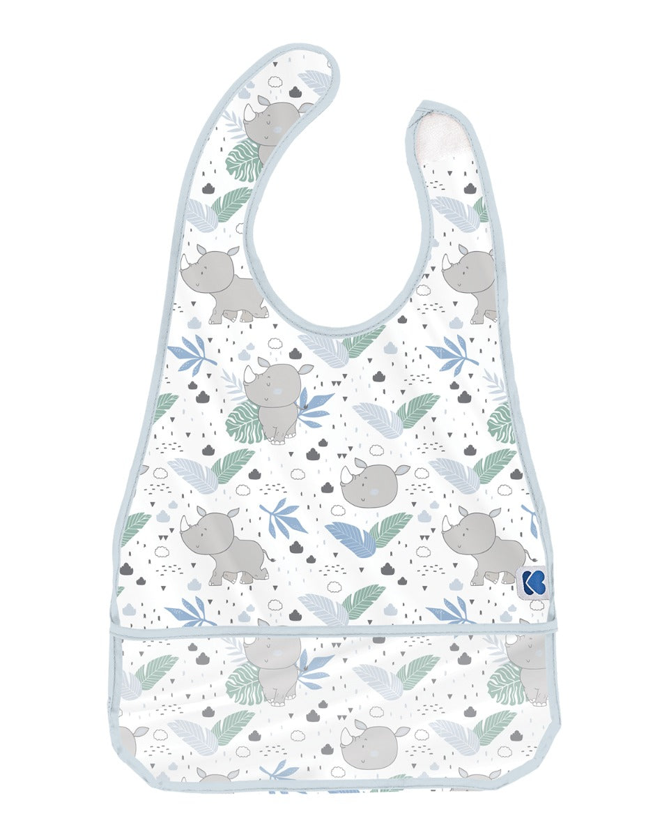 Непромокаем Лигавник С Джоб Savanna Pattern Син --- BebeMama