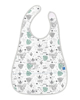Непромокаем Лигавник С Джоб Savanna Pattern Grey --- BebeMama