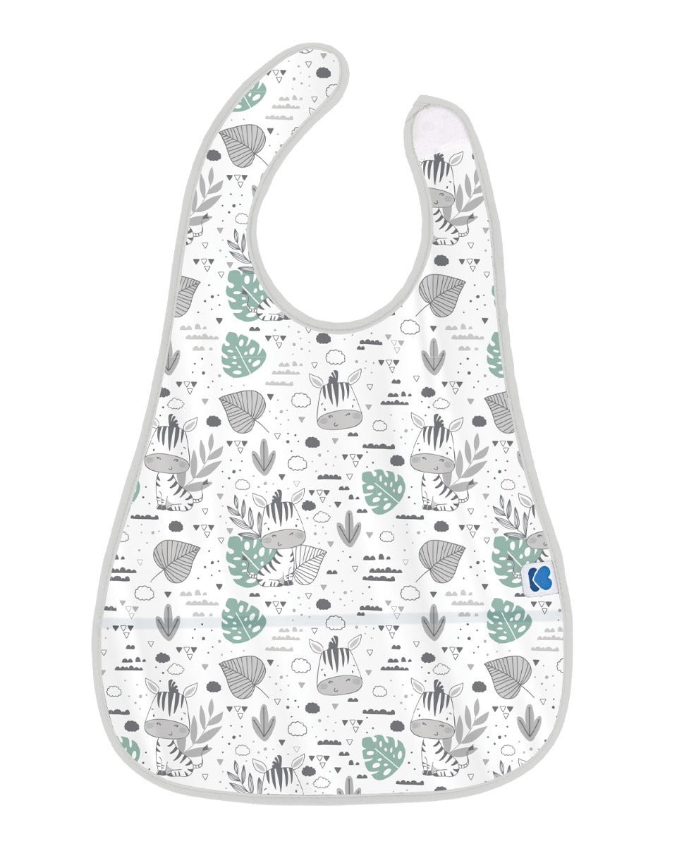 Непромокаем Лигавник С Джоб Savanna Pattern Grey --- BebeMama