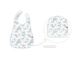 Непромокаем Лигавник С Джоб Savanna Pattern Син --- BebeMama