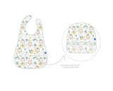 Непромокаем Лигавник С Джоб Savanna Pattern Mint --- BebeMama