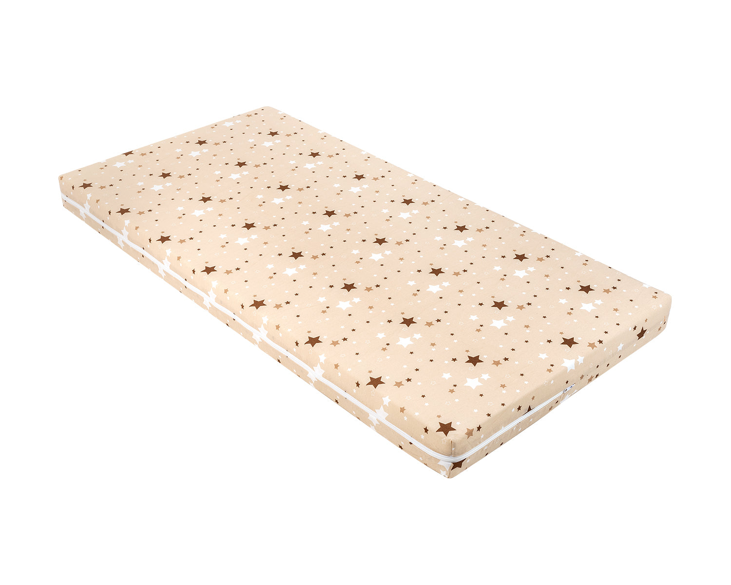 Матрак Fantasia Plus 70Х140X8См Stars Beige --- BebeMama