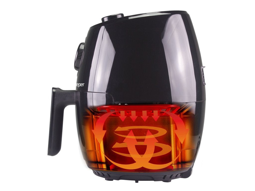 Фритюрник Beper Air Fryer 2 Л Черен --- BebeMama