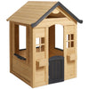 Детска Къща Ginger Home, Дървена, Игра На Открито В Двора И Градината, 140 Х 112 X 108 См. - Пластмасови Kъщи И Пързалки - Ginger Home - BebeMama