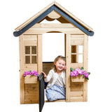 Детска Къща Ginger Home, Дървена, Игра На Открито В Двора И Градината, 140 Х 112 X 108 См. --- BebeMama