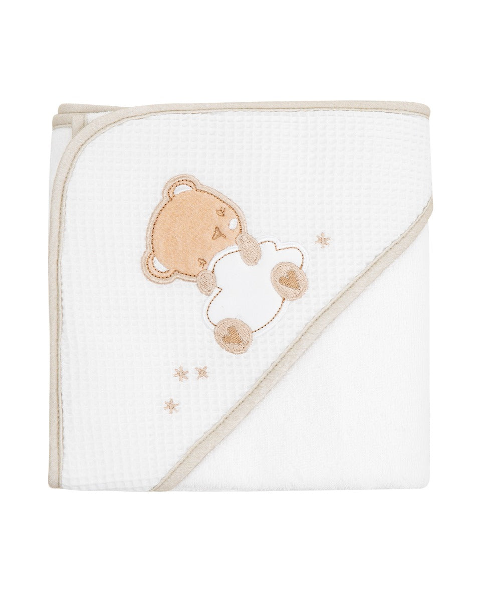 Хавлия С Качулка 90/90См Dream Big Beige - Хавлии - Kikkaboo - BebeMama