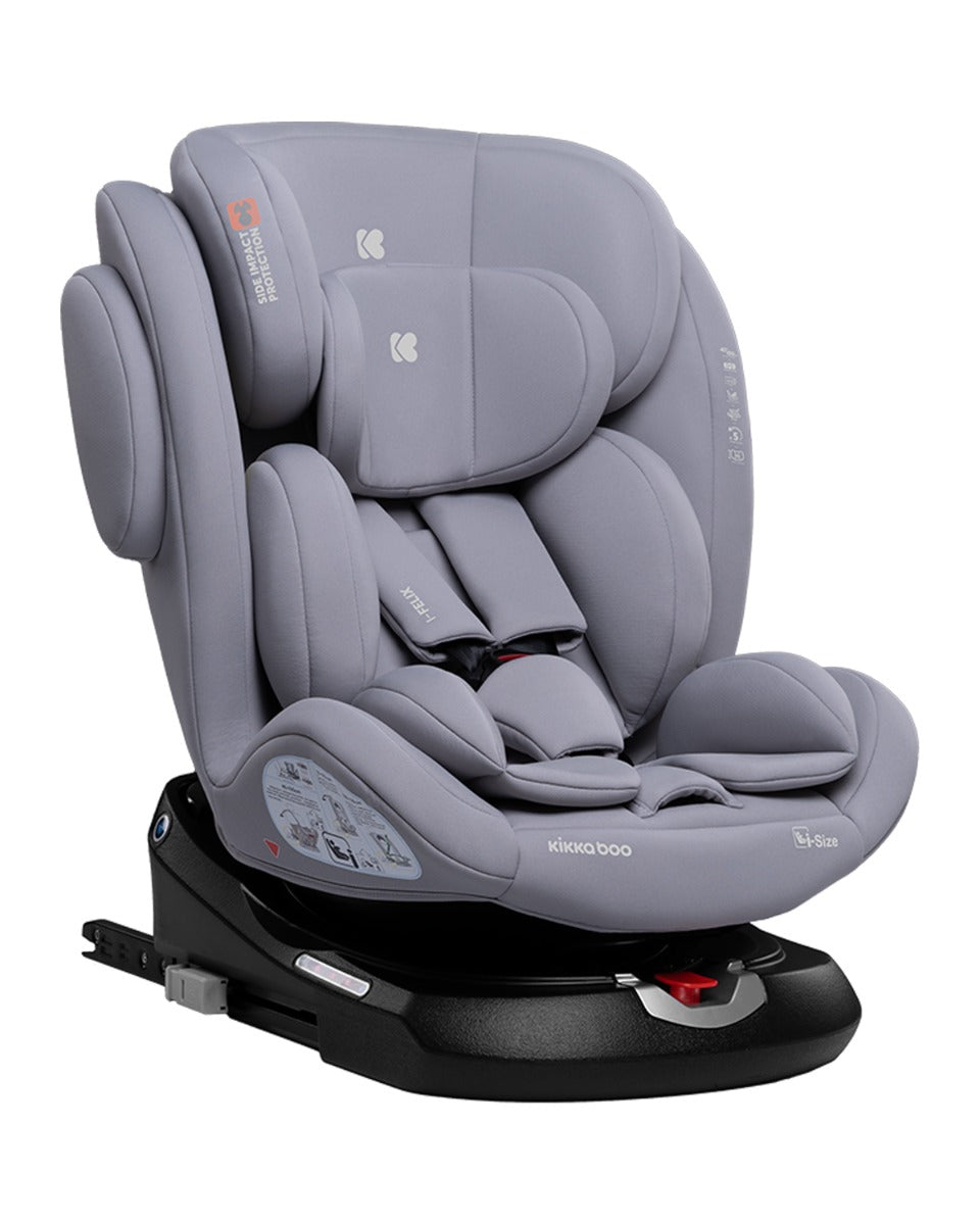 Стол За Кола 40-150 См I-Felix I-Size Light Grey --- BebeMama