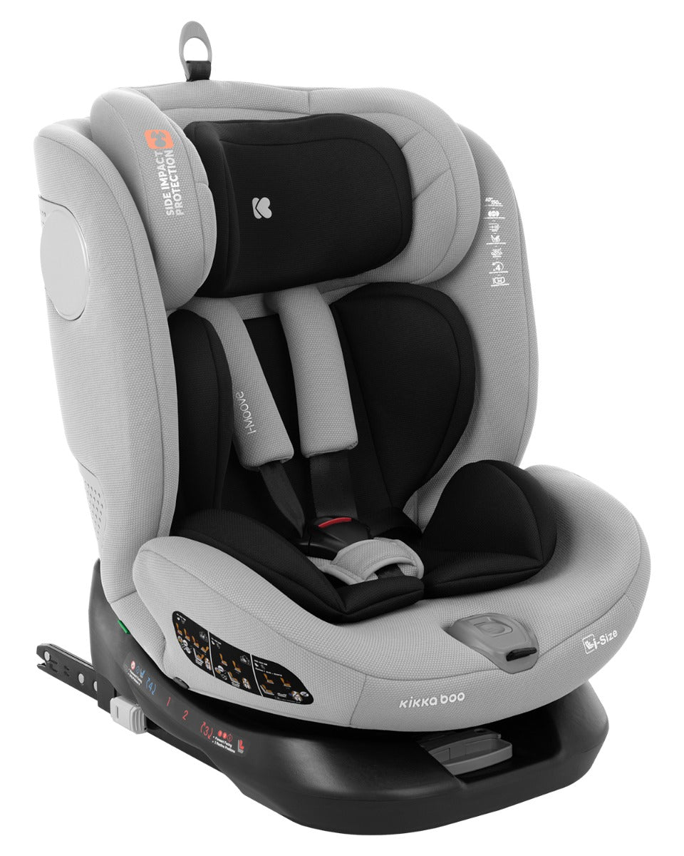 Стол За Кола 40-150 См I-Moove I-Size Light Grey --- BebeMama
