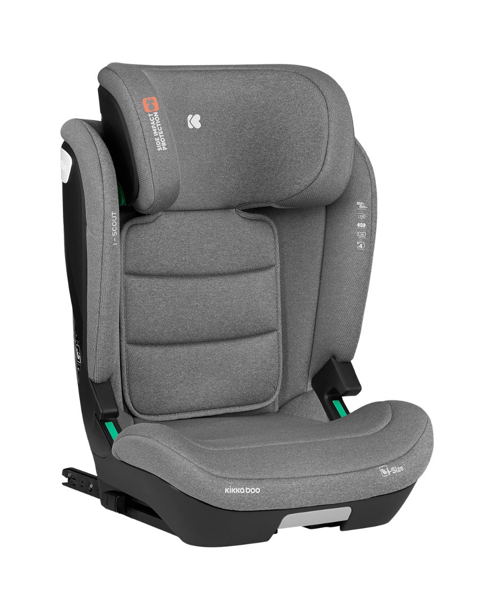 Стол За Кола 100-150 См I-Scout I-Size Light Grey --- BebeMama