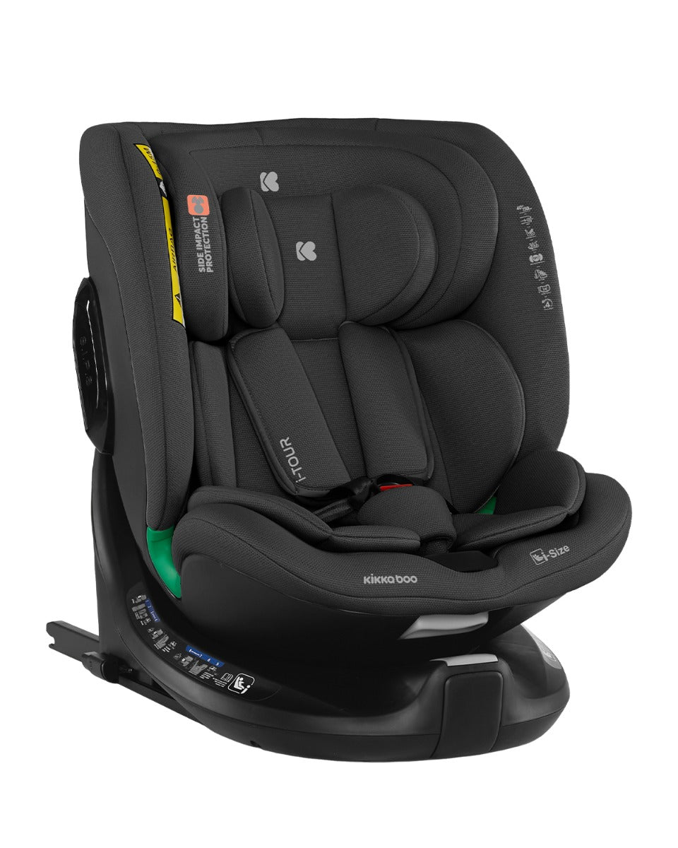 Стол За Кола 40-150 См I-Tour I-Size Черен --- BebeMama