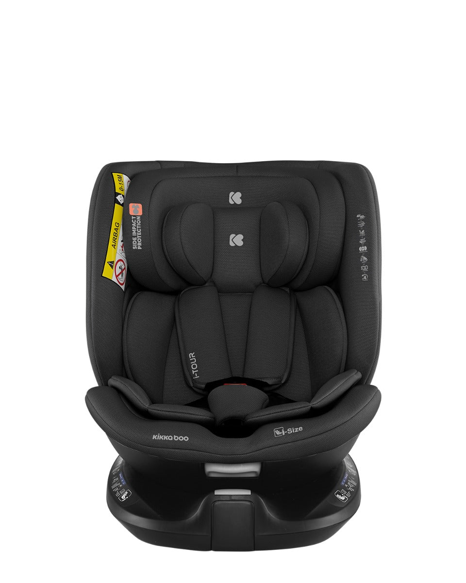Стол За Кола 40-150 См I-Tour I-Size Черен --- BebeMama