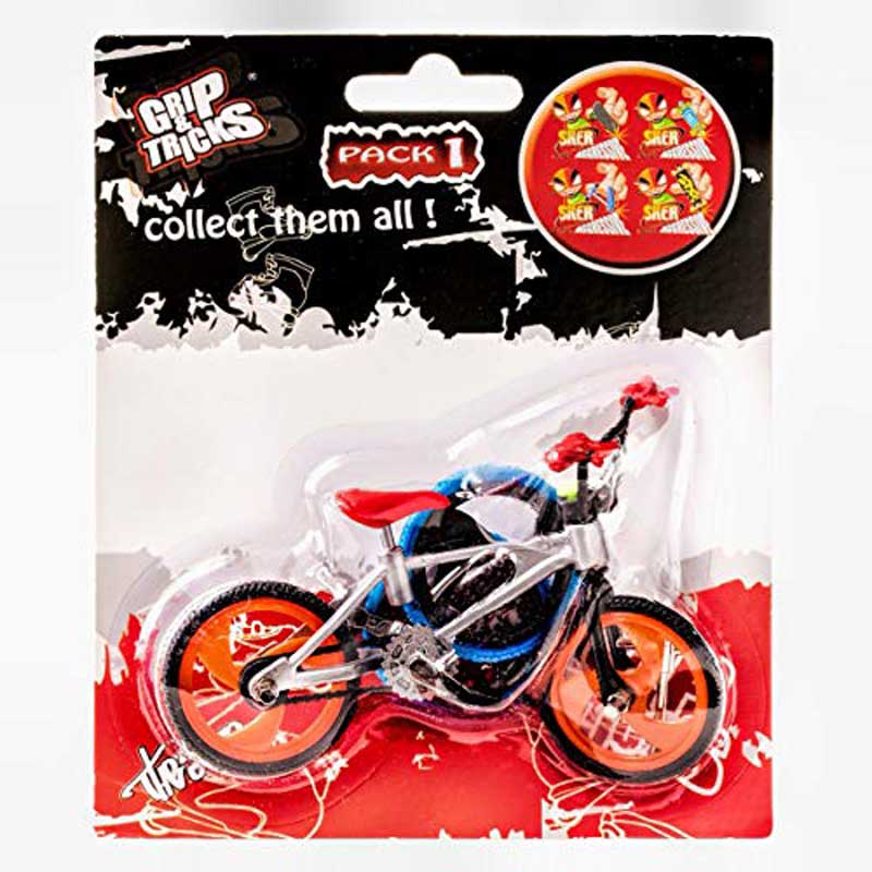 Играчка За Пръсти Колело Bmx, Сиво - Петрушки - Grip & Tricks - BebeMama