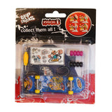 Играчка За Пръсти Skateboard, Син, С Емоджи - Петрушки - Grip & Tricks - BebeMama