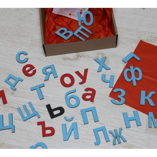 Дървена азбука с малки печатни букви - Образователни Игри - Smartbaby - BebeMama