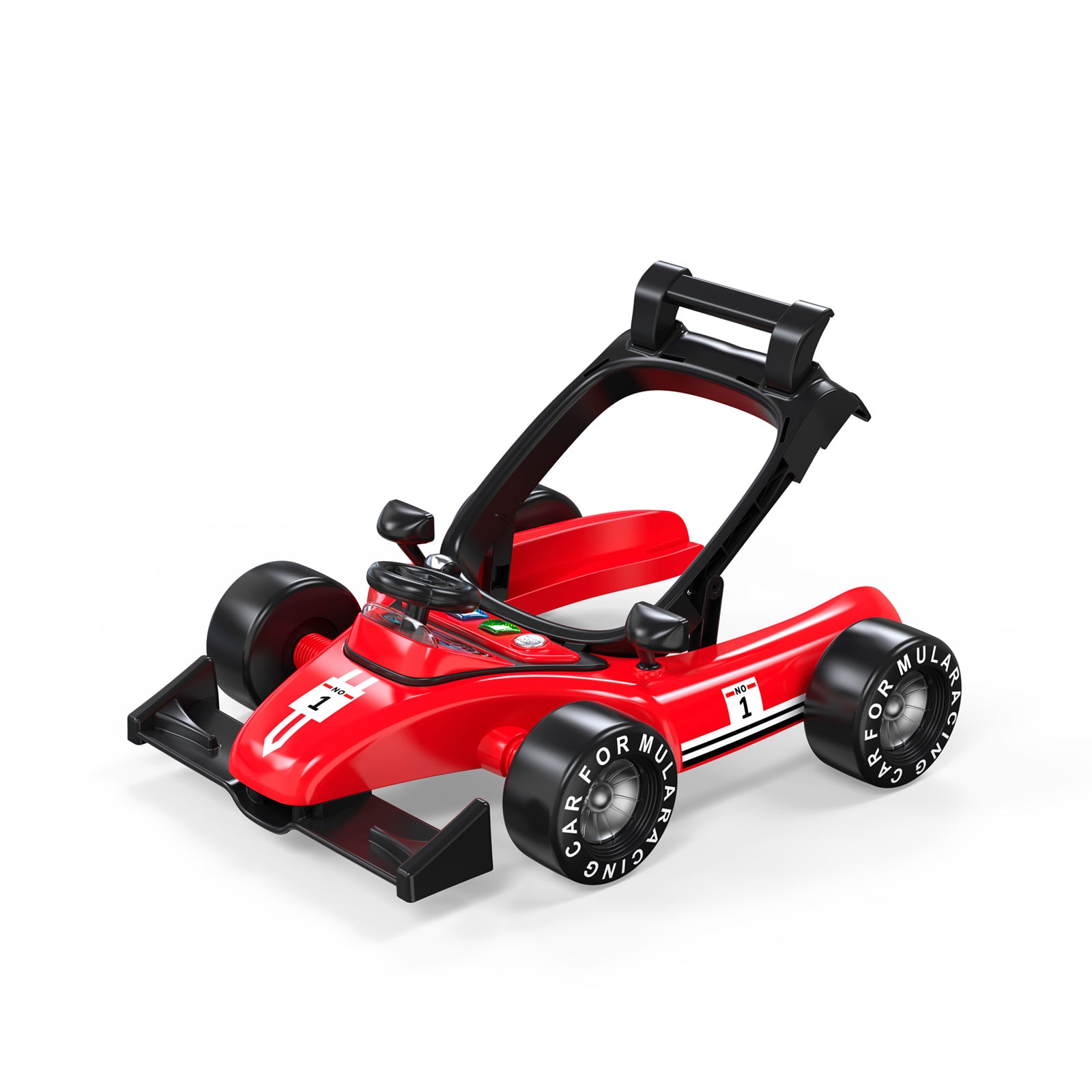 Детска Проходилка 2В1 "Sportivo"Червена --- BebeMama