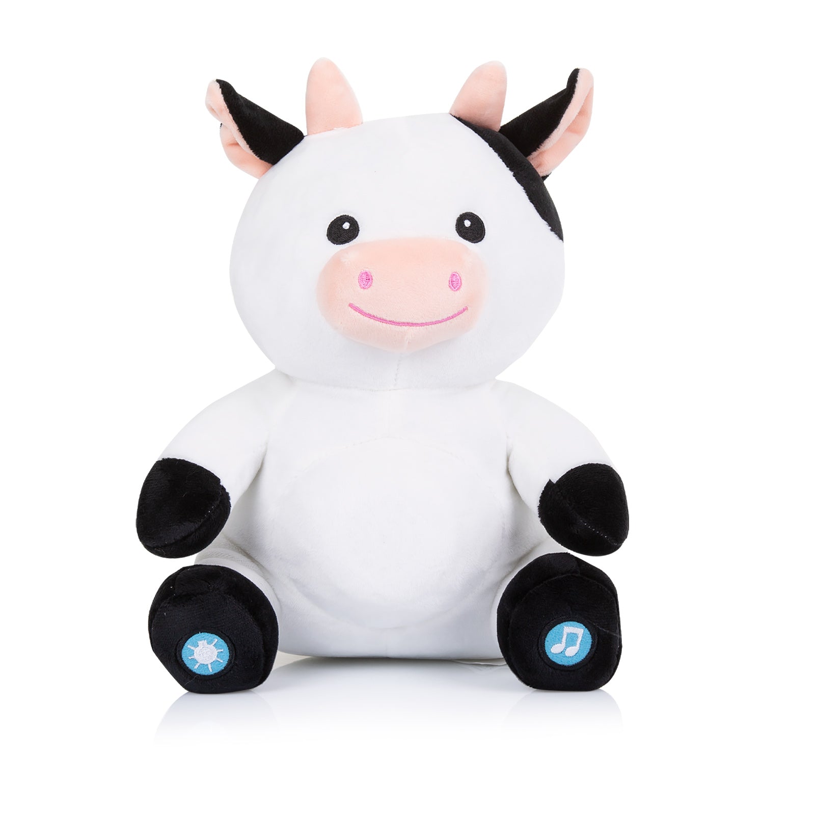 Плюшена Играчка С Музика/Лампа"Кравичка" - Меки Играчки - Chipolino - BebeMama