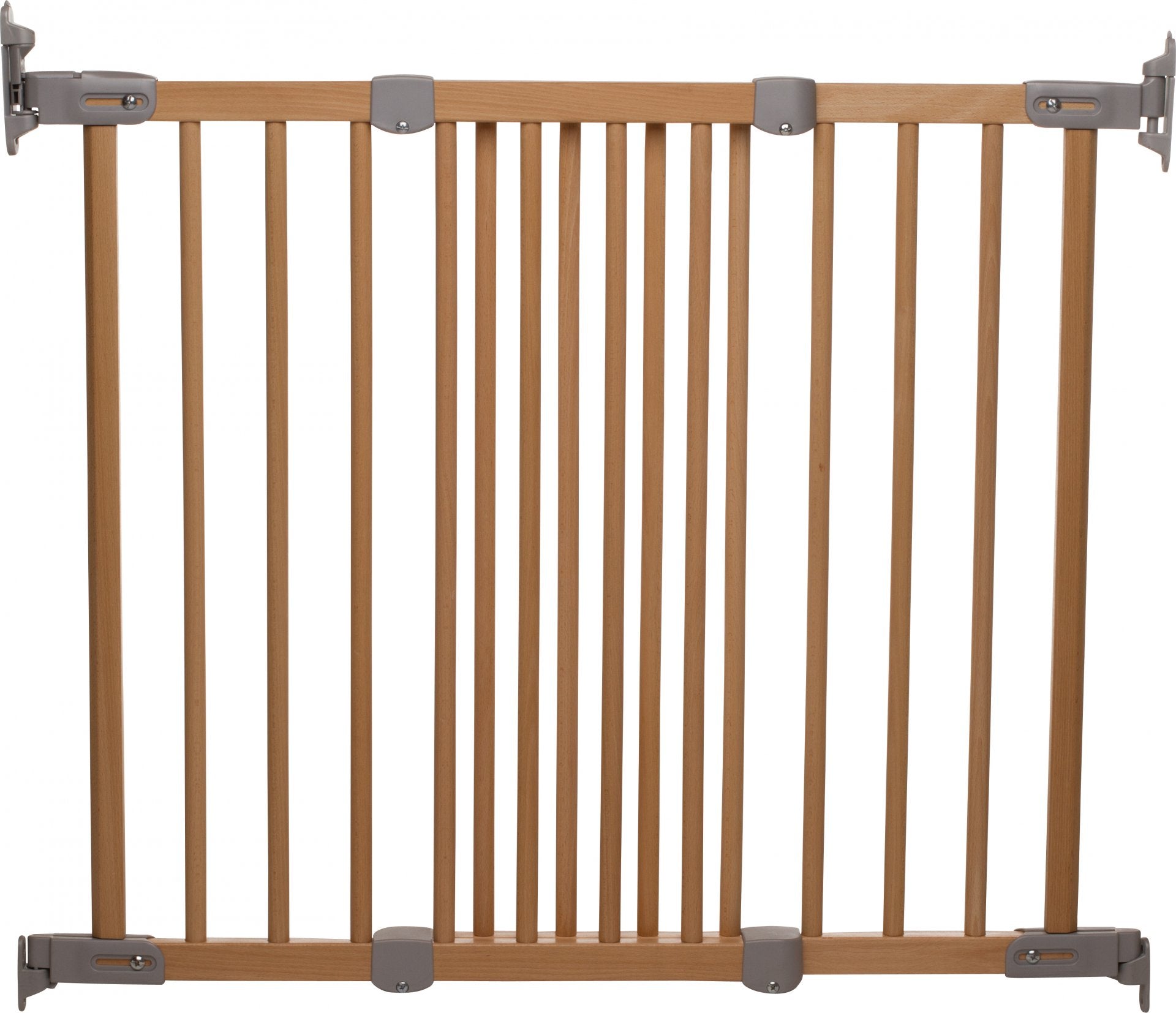 Преграда Babydan Flexi Fit Wood - Прегради За Врата - Babydan - BebeMama