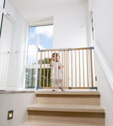 Преграда Babydan Flexi Fit Wood --- BebeMama
