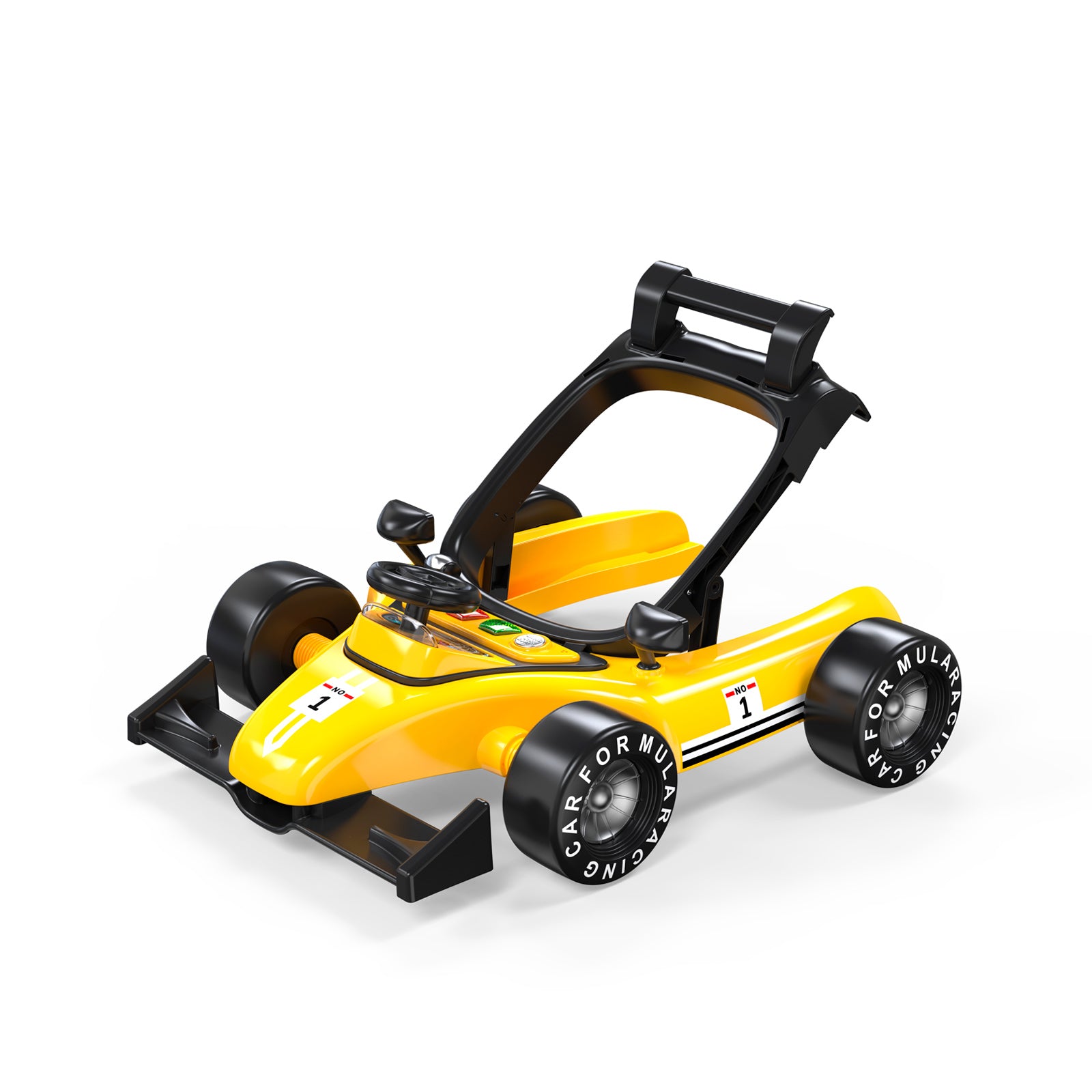 Детска Проходилка 2В1 "Sportivo"Жълта --- BebeMama