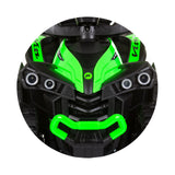 Количка За Яздене С Дръжка "Atv" Зелена --- BebeMama