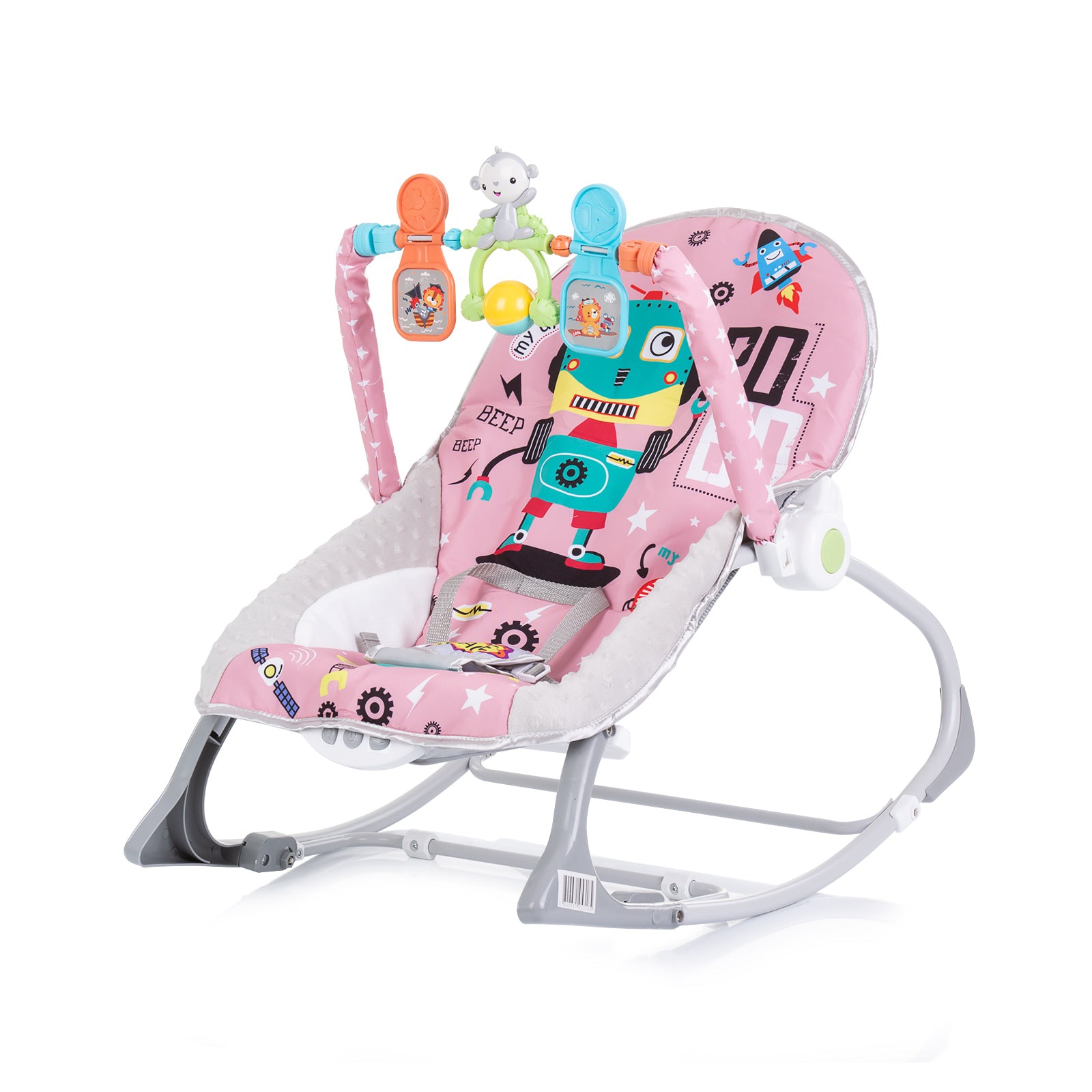 Музикален Шезлонг "Baby Spa"Розов - Шезлонги И Люлки - Chipolino - BebeMama
