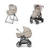 Бебешка Количка Inglesina System Duo Aptica - Pashmina Beige/Palladium - Комбинирани Колички - Inglesina - BebeMama