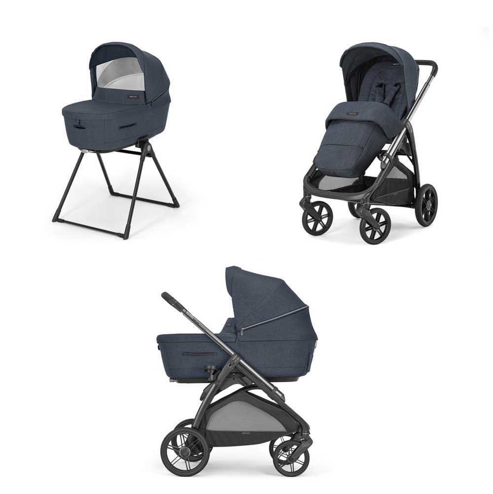 Бебешка Количка Inglesina System Duo Aptica - Resort Blue/Lithium - Комбинирани Колички - Inglesina - BebeMama