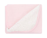 Плетено Памучно Одеяло С Шерпа Dream Big Pink --- BebeMama