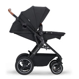 Количка Kinderkraft B-Tour 2024, 3В1, Черна --- BebeMama
