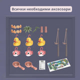 Комплект За Риболов Buba Go Fishing 889-194 Рибки Розов --- BebeMama
