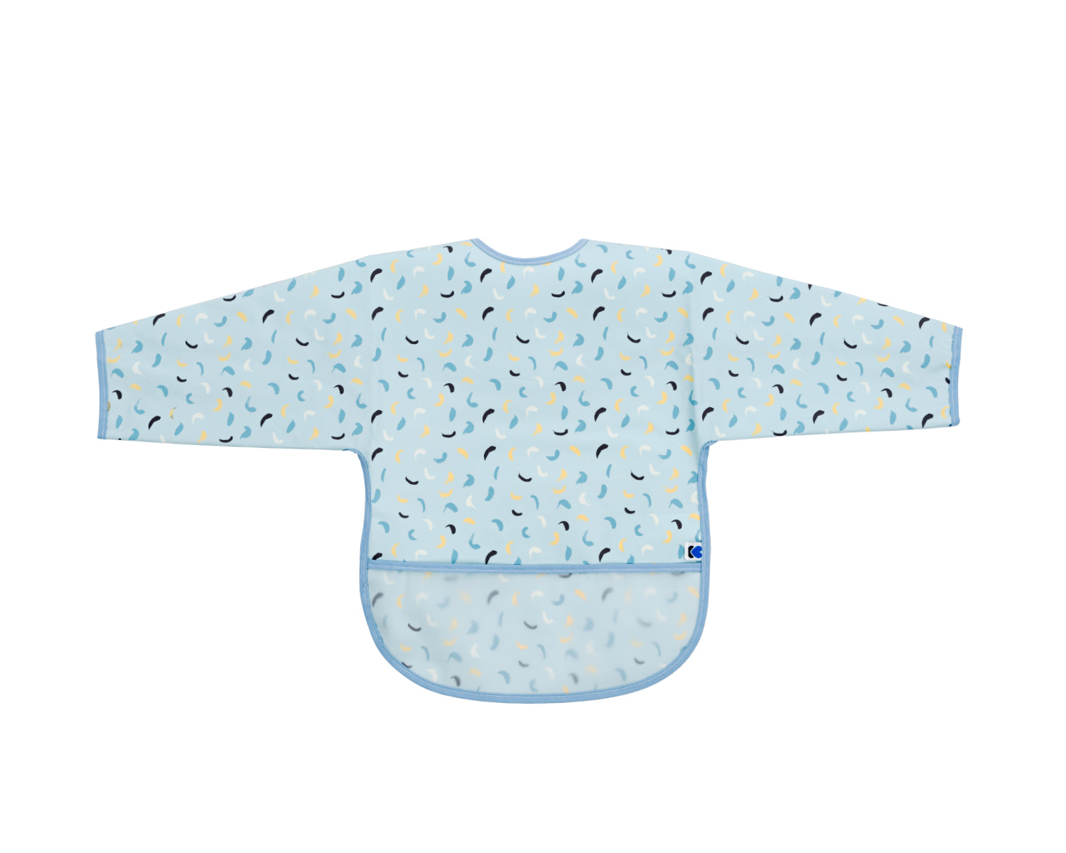 Непромокаем Лигавник С Ръкави И Джоб Arty Син Pattern --- BebeMama