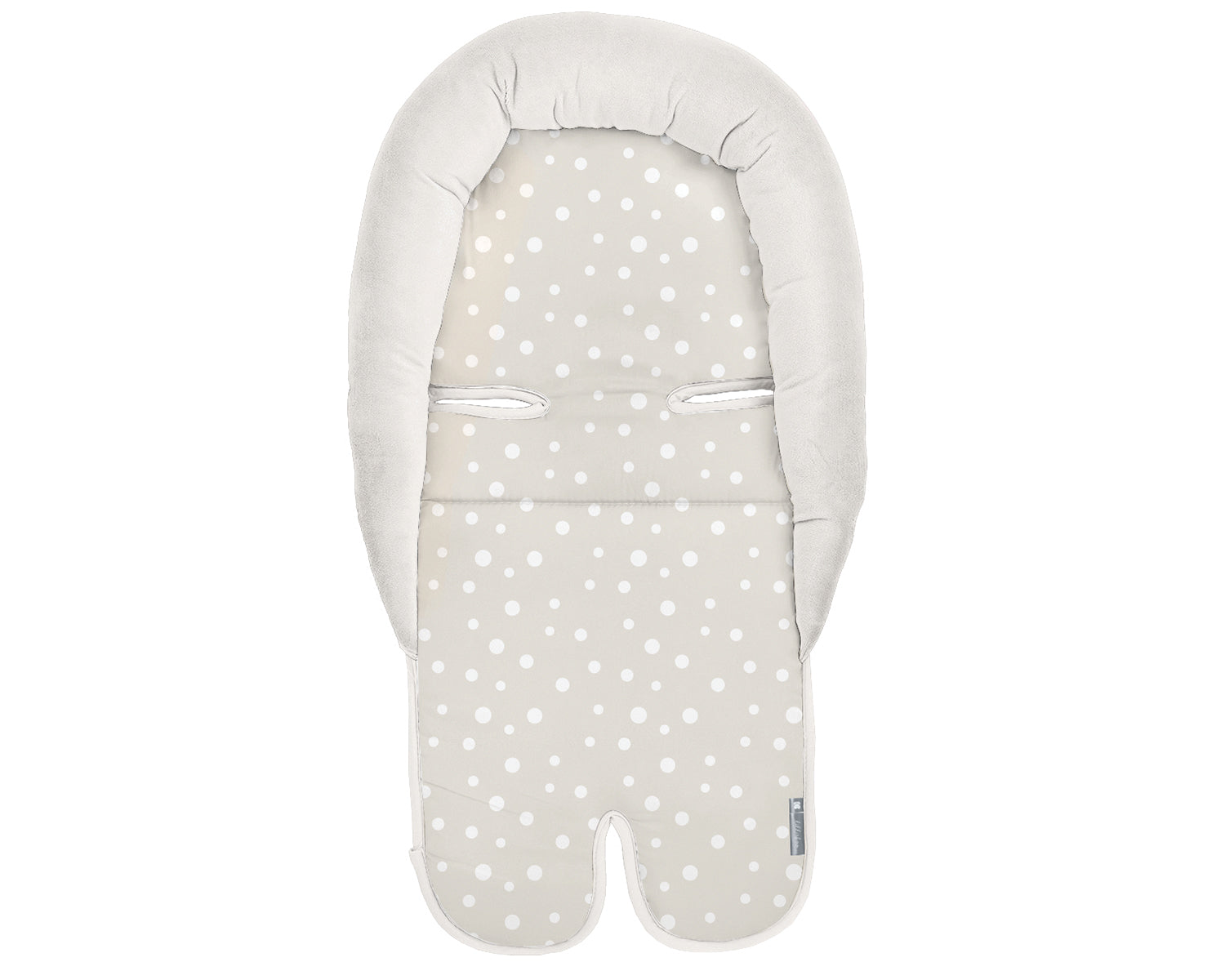 Мемори Подложка За Стол За Кола Dots Beige --- BebeMama
