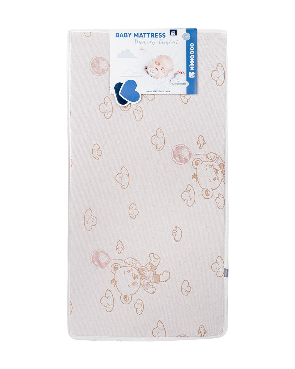 Матрак Memory Comfort 60Х120Х12См Bear Beige --- BebeMama