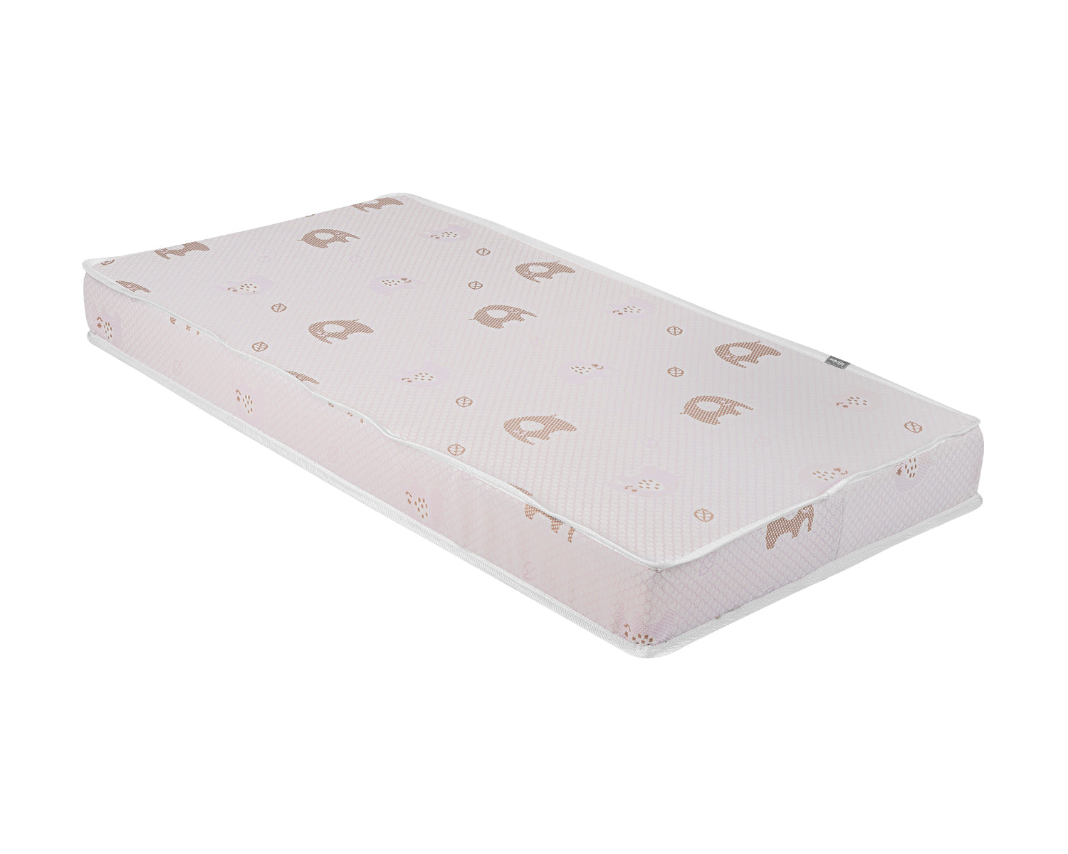 Матрак Memory Comfort 60Х120Х12См Elephants Pink --- BebeMama
