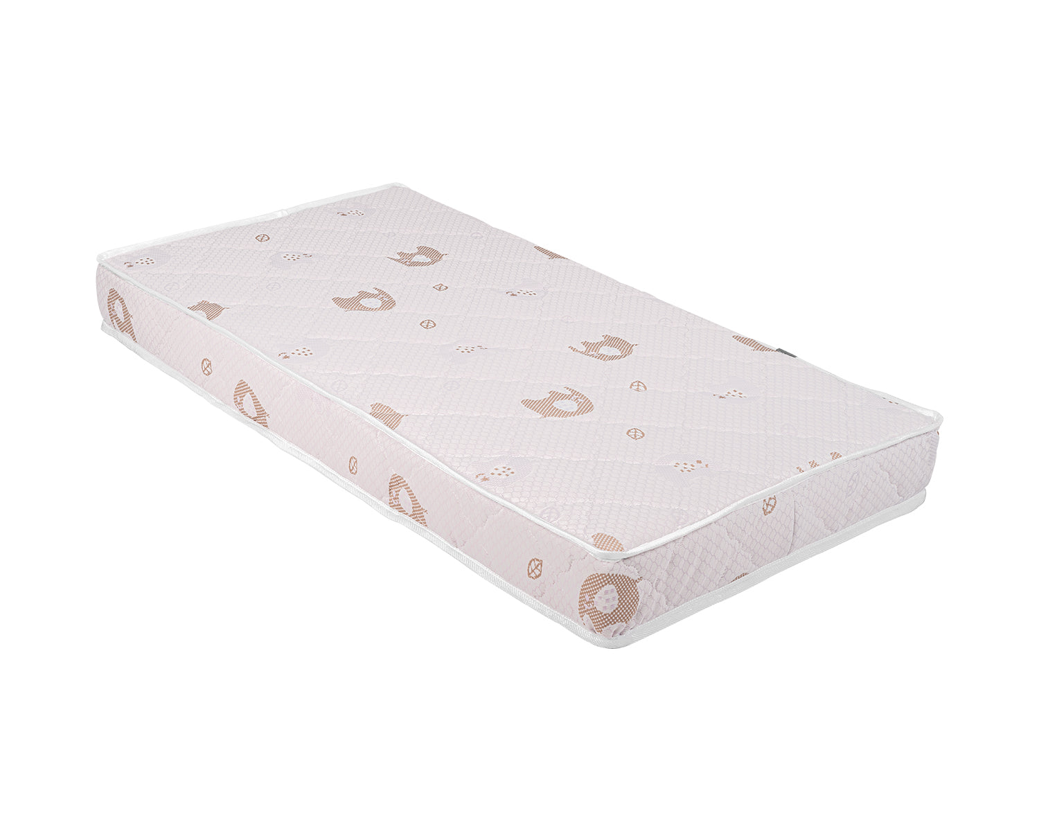 Матрак Memory Comfort Cool Gel 60Х120Х12См Elephants Pink --- BebeMama