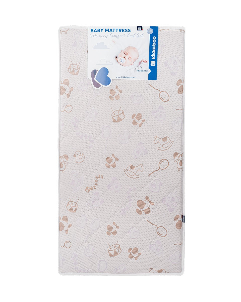 Матрак Memory Comfort Cool Gel 70Х140Х12См Horses Pink --- BebeMama