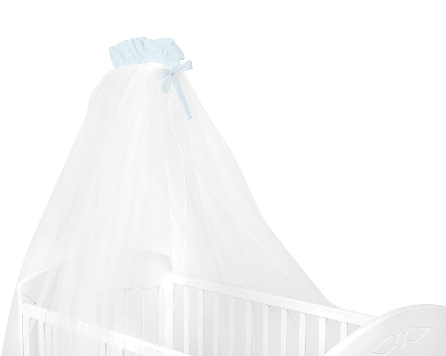 Балдахин Тюл 200/480 Dream Big Blue - Аксесоари За Стая - Kikkaboo - BebeMama