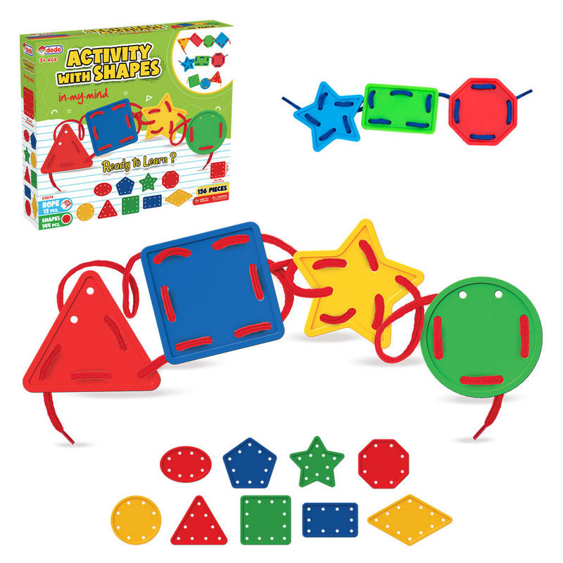 Игра Развитие С Форми И Конци 30Х27Х6 - Играчки - TheSmileOfYourBaby - BebeMama