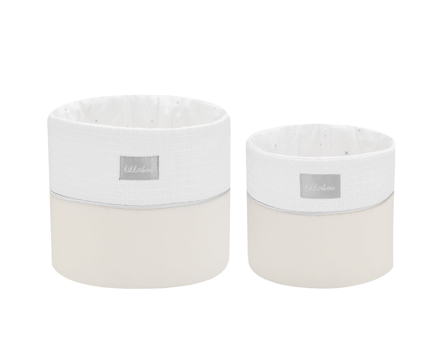 Комплект Кош За Аксесоари 2 Бр - 22См И 18См Dream Big Beige --- BebeMama