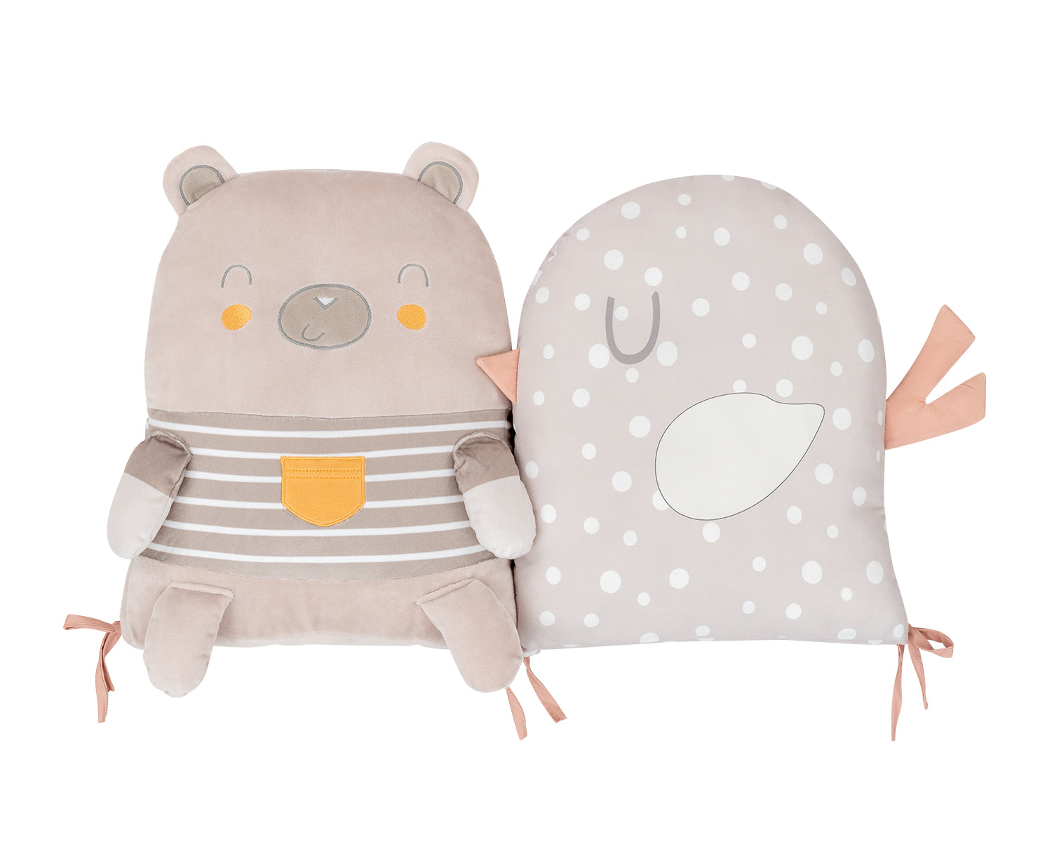 Комплект Плюшени Възглавници За Кошара My Teddy --- BebeMama