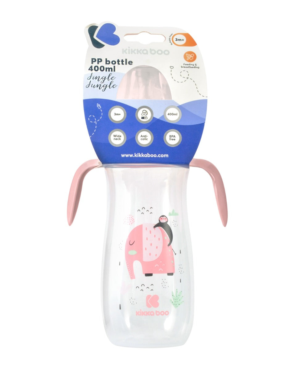 Шише Рр 400Мл Jingle Jungle Pink --- BebeMama