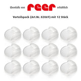 Протектори За Ъгли Reer 82069 12 Броя Прозрачни --- BebeMama