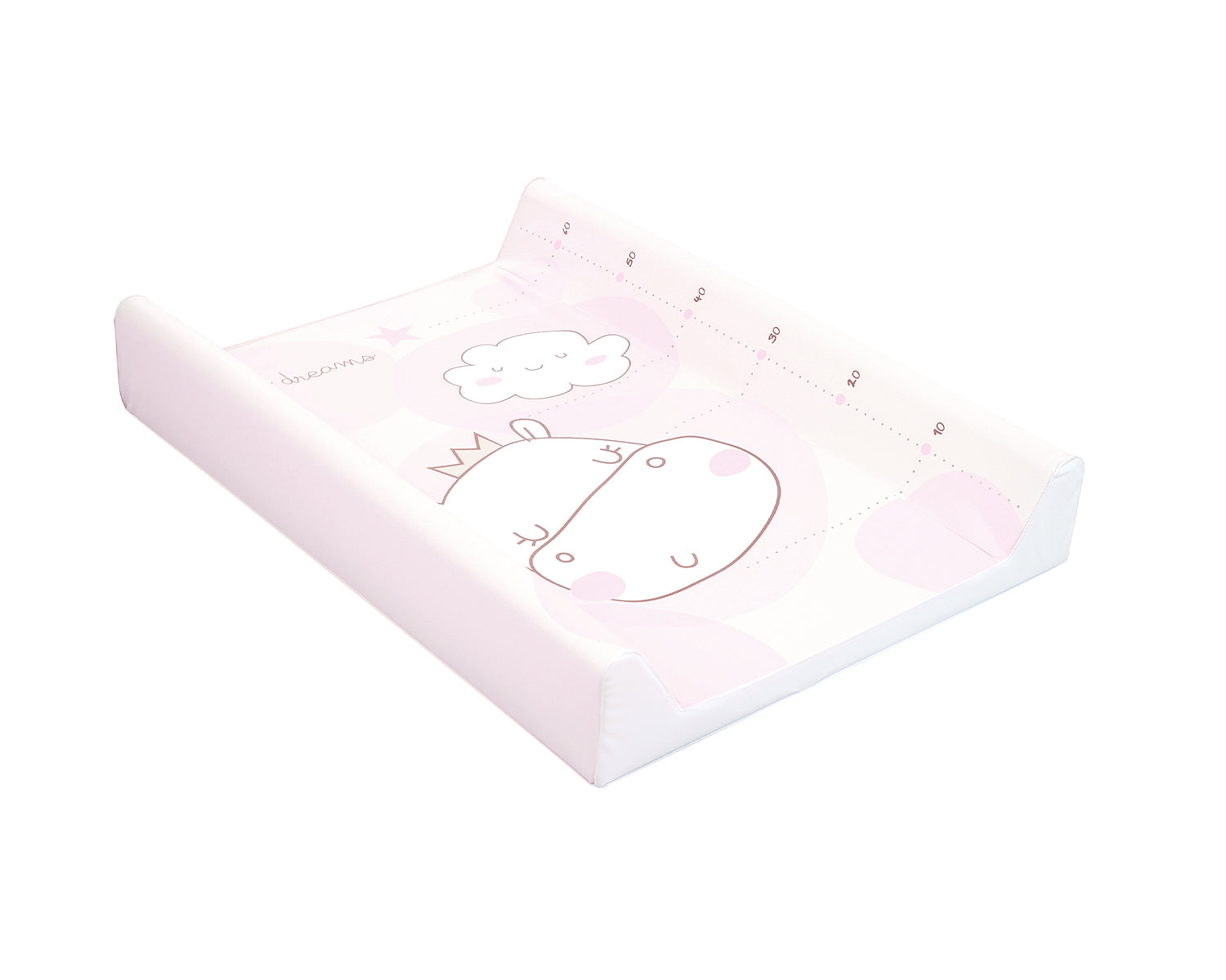 Мека Pvc Подложка За Повиване 80Х50См Hippo Dreams --- BebeMama
