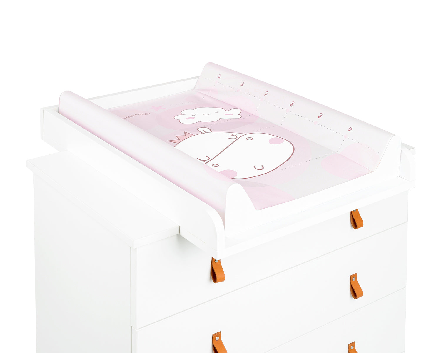 Мека Pvc Подложка За Повиване 80Х50См Hippo Dreams --- BebeMama