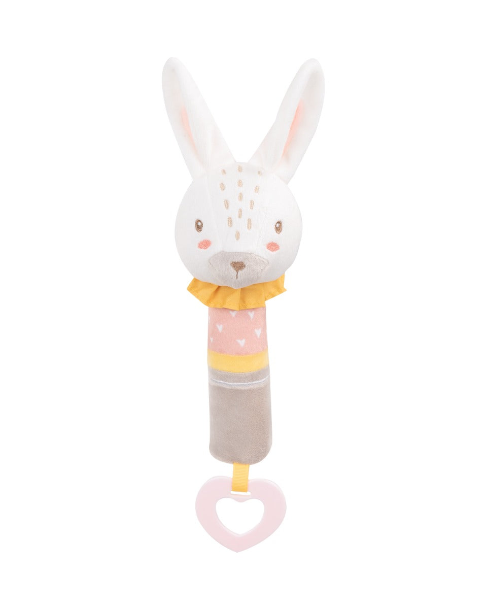 Играчка Пискун С Гризалка Rabbits In Love - Играчки За Бебета - Kikkaboo - BebeMama