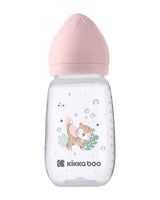 Шише Рр 310Мл Savanna Pink - Шишета За Хранене - Kikkaboo - BebeMama