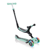 Сгъваема Тротинетка С Родителски Контрол Go Up Foldable Plus Lights - Ментово Зелена - Тротинетки - Globber - BebeMama